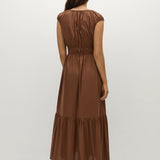 Faithfull - Hedda Maxi Dress Chestnut Brown