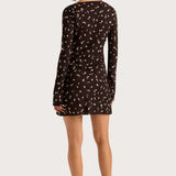 Faithfull - Lilou Mini Dress Clover Brown - Final Sale