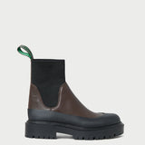 Loeffler Randall - Suri Brown Leather Weather Boot