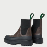 Loeffler Randall - Suri Brown Leather Weather Boot