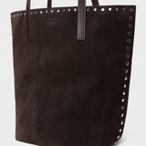 Loeffler Randall - Walker Brown/Silver Suede Tote