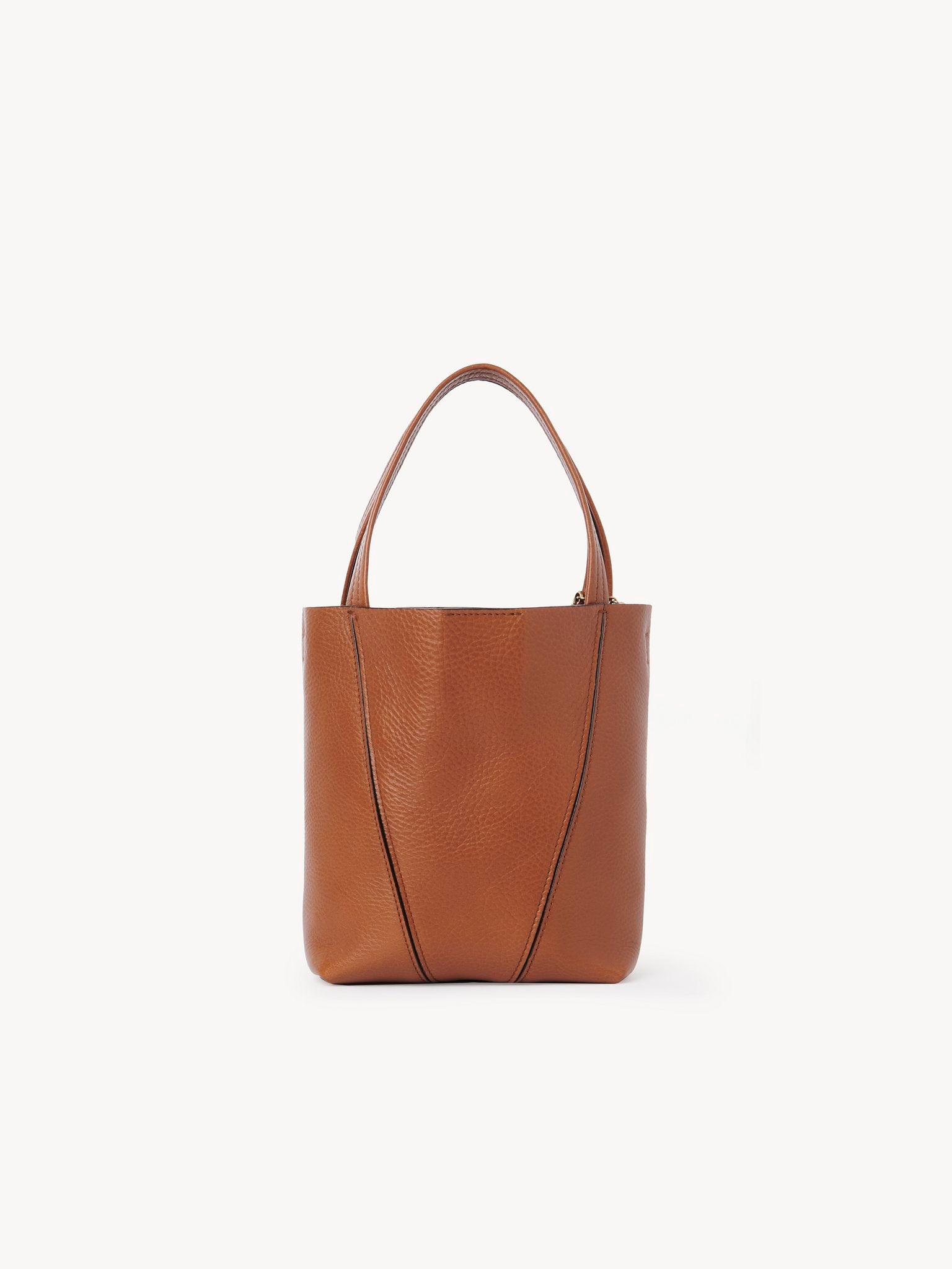 Chloé Chloé - Small Chloé Spin tote bag in grained leather
