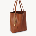 Chloé Chloé - Chloé Spin tote bag in grained leather
