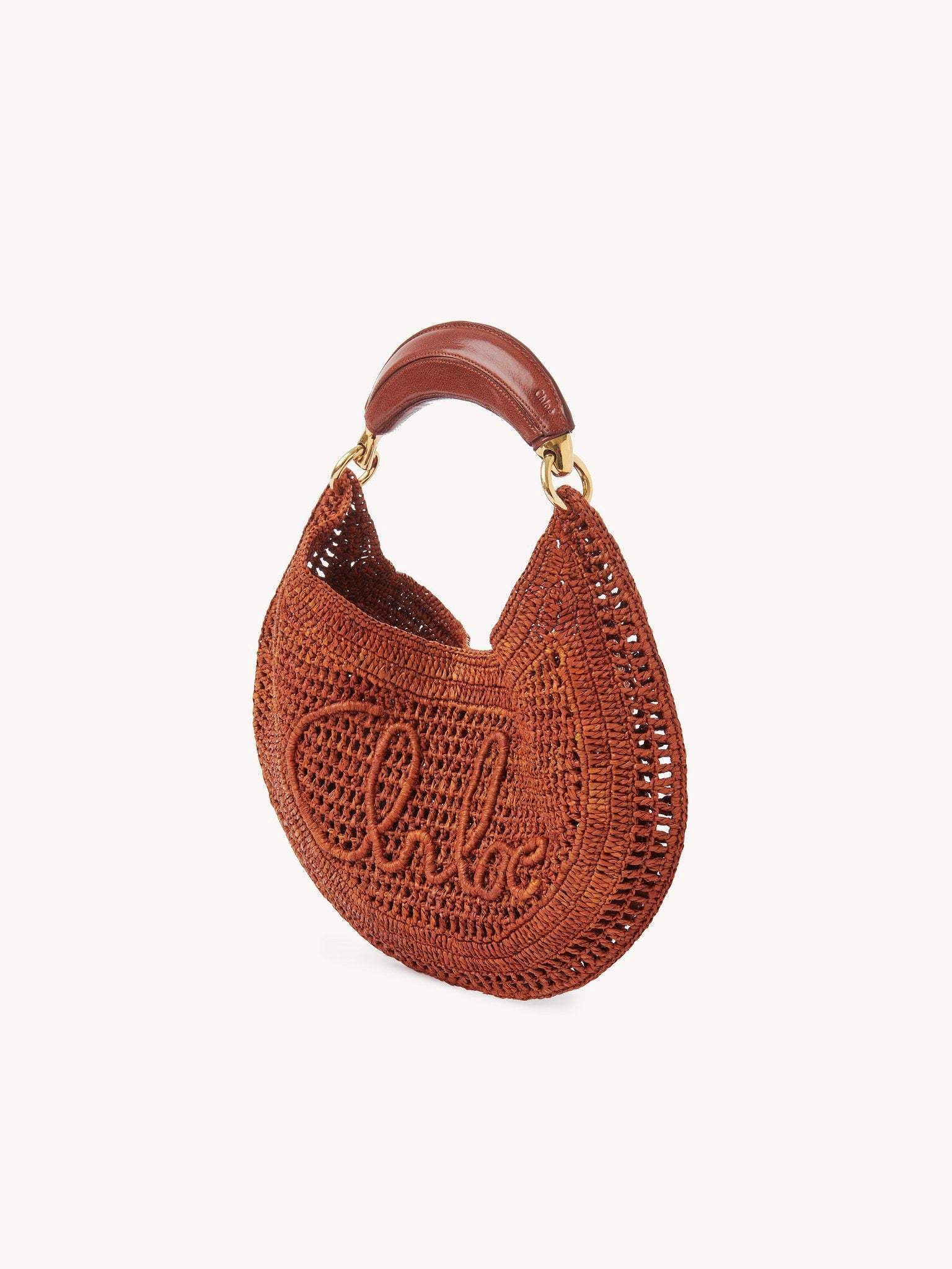 Chloé Chloé - Summer Banana hobo bag in raffia