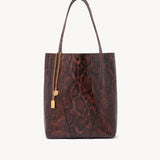Chloé Chloé - Chloé Spin tote bag in python-effect leather
