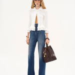 Chloé Chloé - Chloé Spin tote bag in python-effect leather