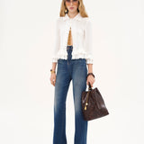 Chloé Chloé - Chloé Spin tote bag in python-effect leather