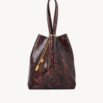 Chloé Chloé - Chloé Spin tote bag in python-effect leather
