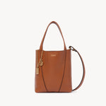 Chloé Chloé - Small Chloé Spin tote bag in grained leather