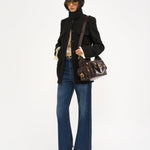 Chloé Chloé - Camera bag in croco-effect leather