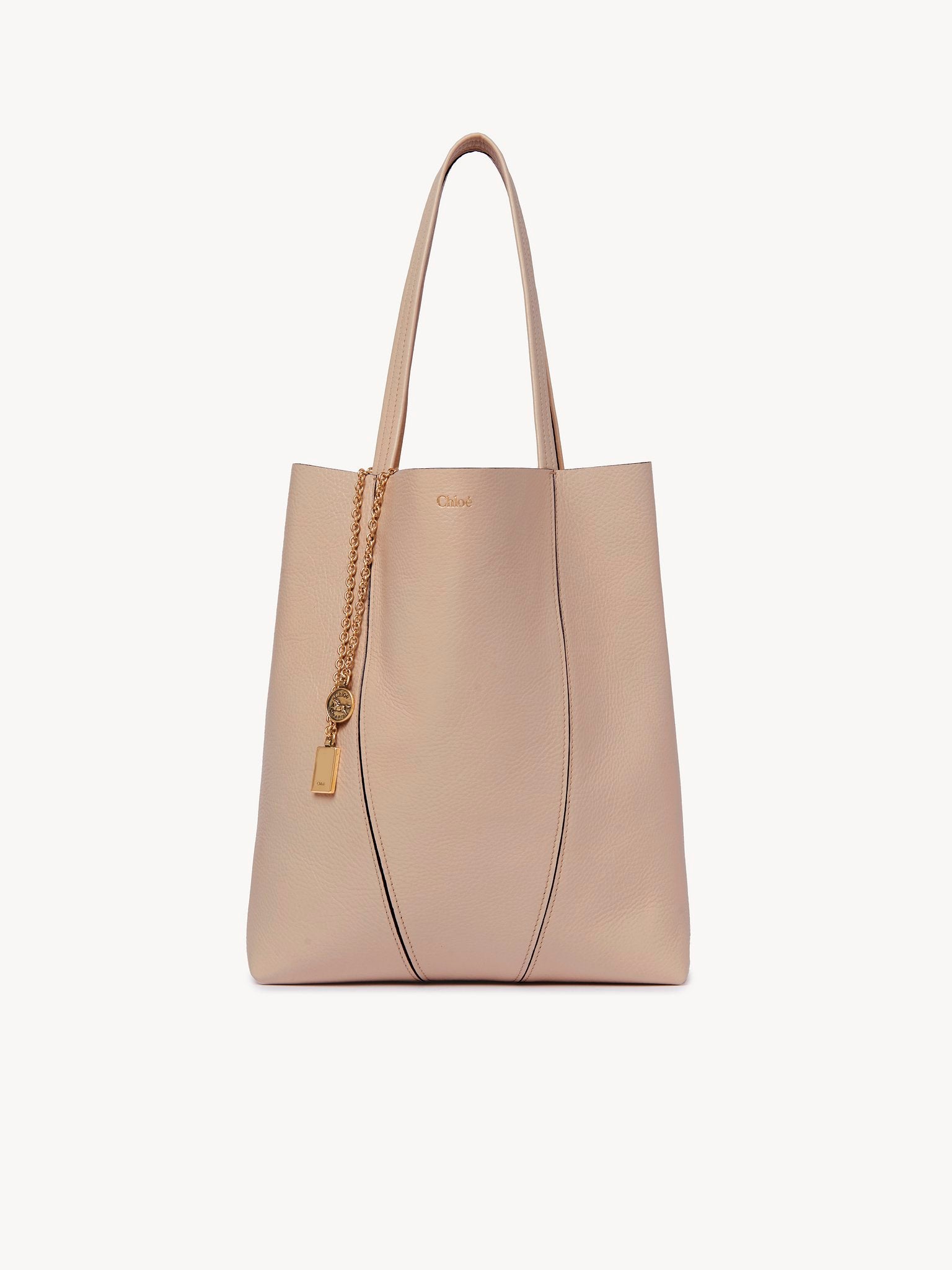 Chloé Chloé - Chloé Spin tote bag in grained leather