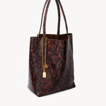 Chloé Chloé - Chloé Spin tote bag in python-effect leather