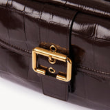 Chloé Chloé - Camera bag in croco-effect leather