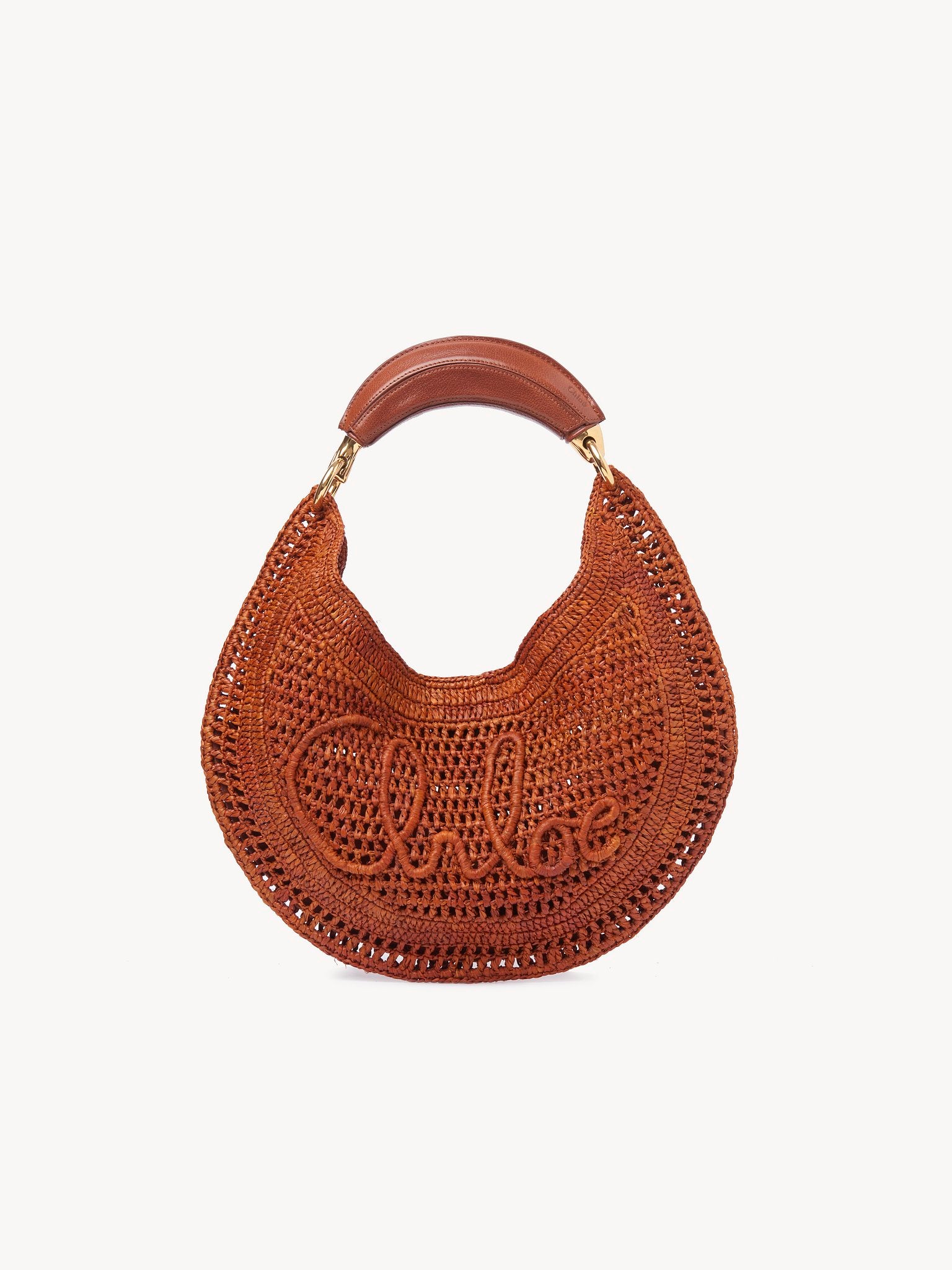 Chloé Chloé - Summer Banana hobo bag in raffia