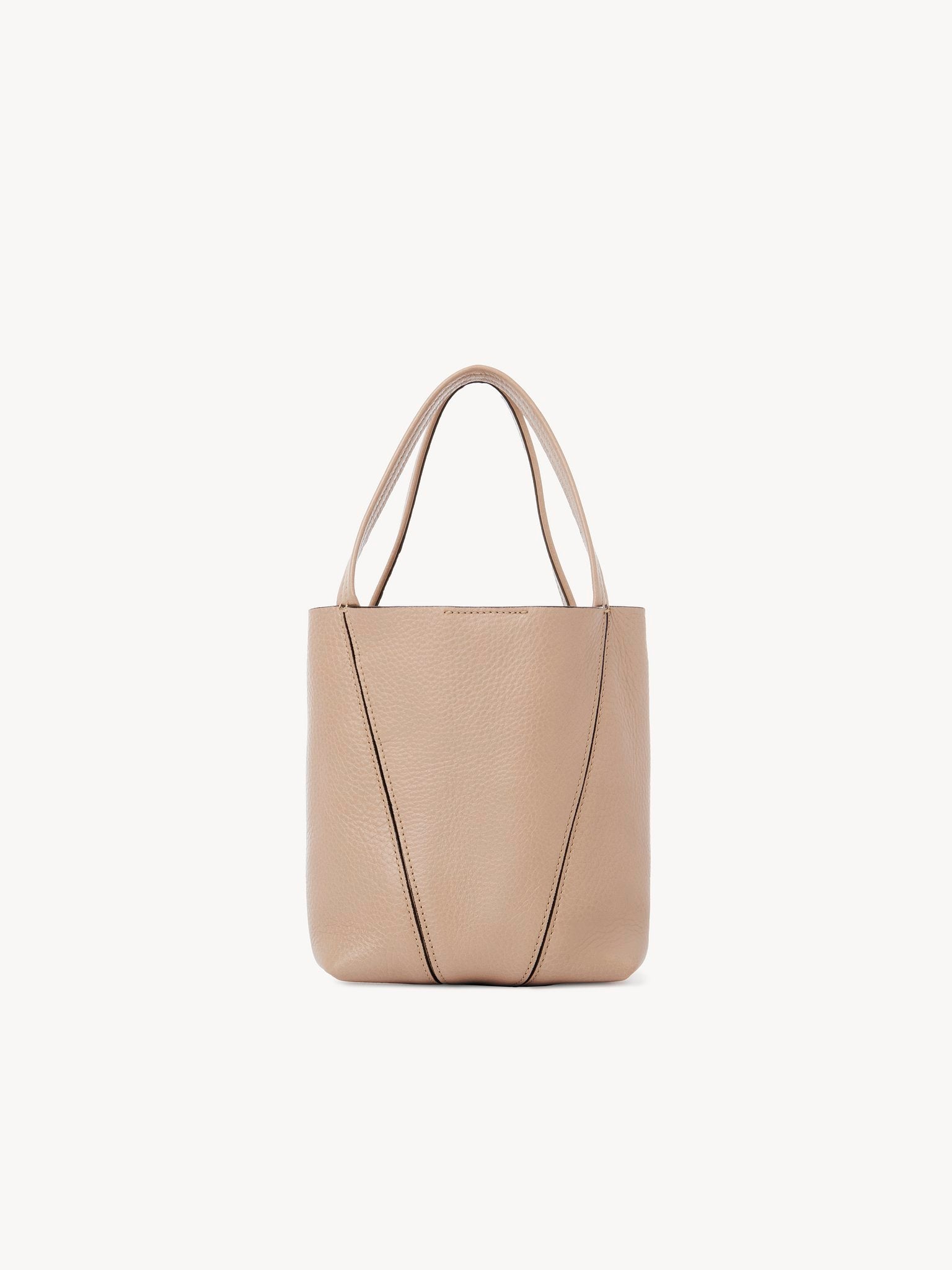 Chloé Chloé - Small Chloé Spin tote bag in grained leather