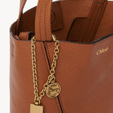 Chloé Chloé - Small Chloé Spin tote bag in grained leather
