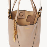 Chloé Chloé - Small Chloé Spin tote bag in grained leather