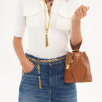 Chloé Chloé - Small Chloé Spin tote bag in grained leather