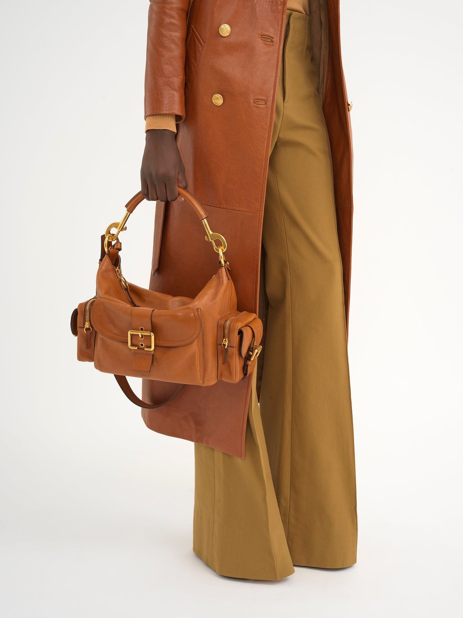 Chloé Chloé - Camera bag in shiny leather