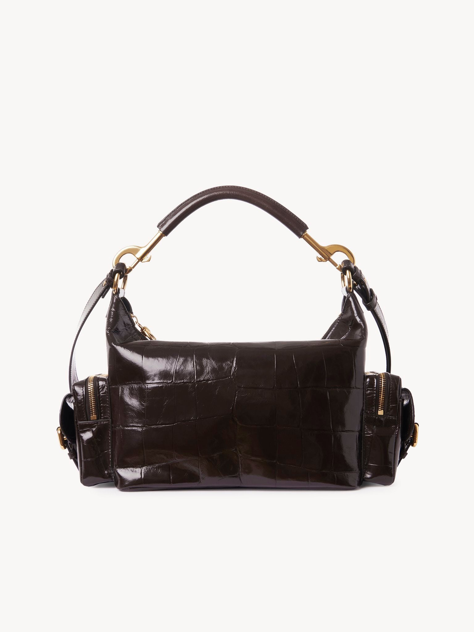 Chloé Chloé - Camera bag in croco-effect leather