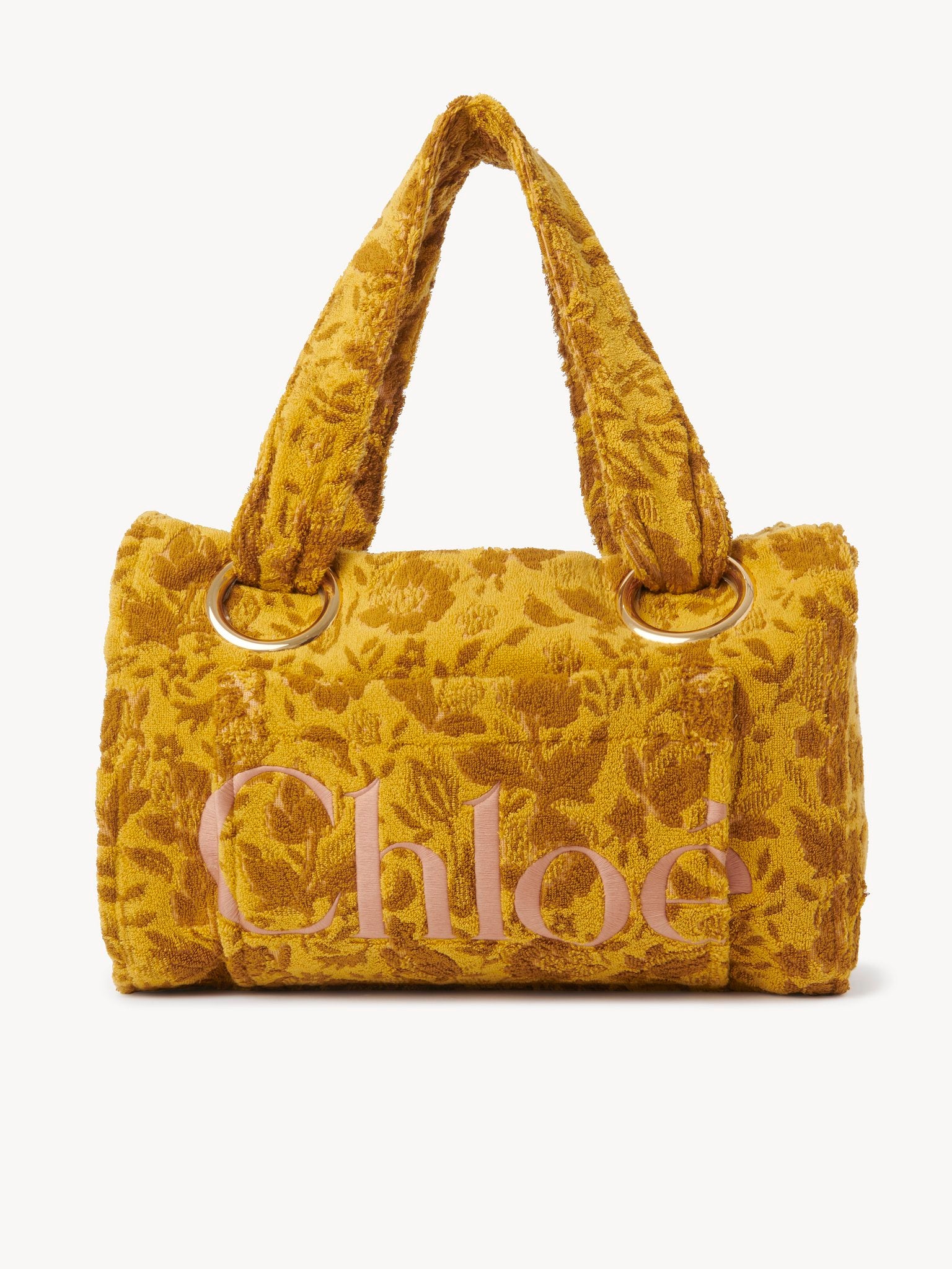【Chloe】CHLOE' PLAGE TOTE BAG 3カラー 送関無料 Chloé - Large Chloé Plage tote bag in jacquard terry – The