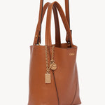Chloé Chloé - Small Chloé Spin tote bag in grained leather