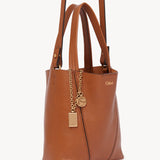 Chloé Chloé - Small Chloé Spin tote bag in grained leather