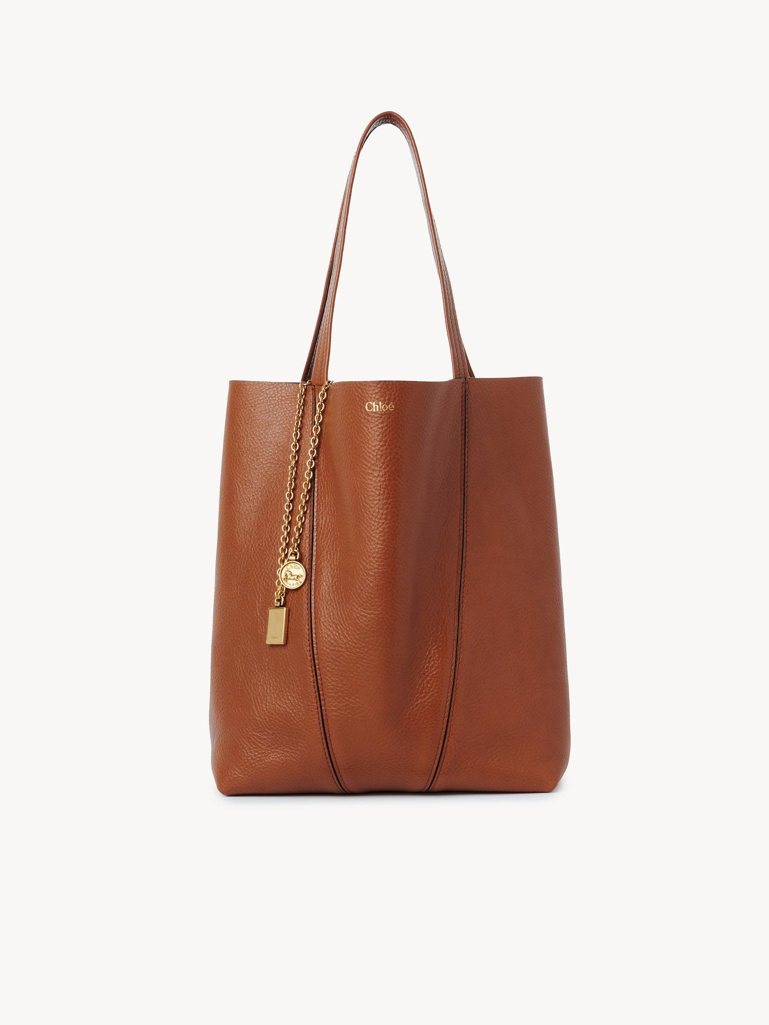 Chloé Chloé - Chloé Spin tote bag in grained leather
