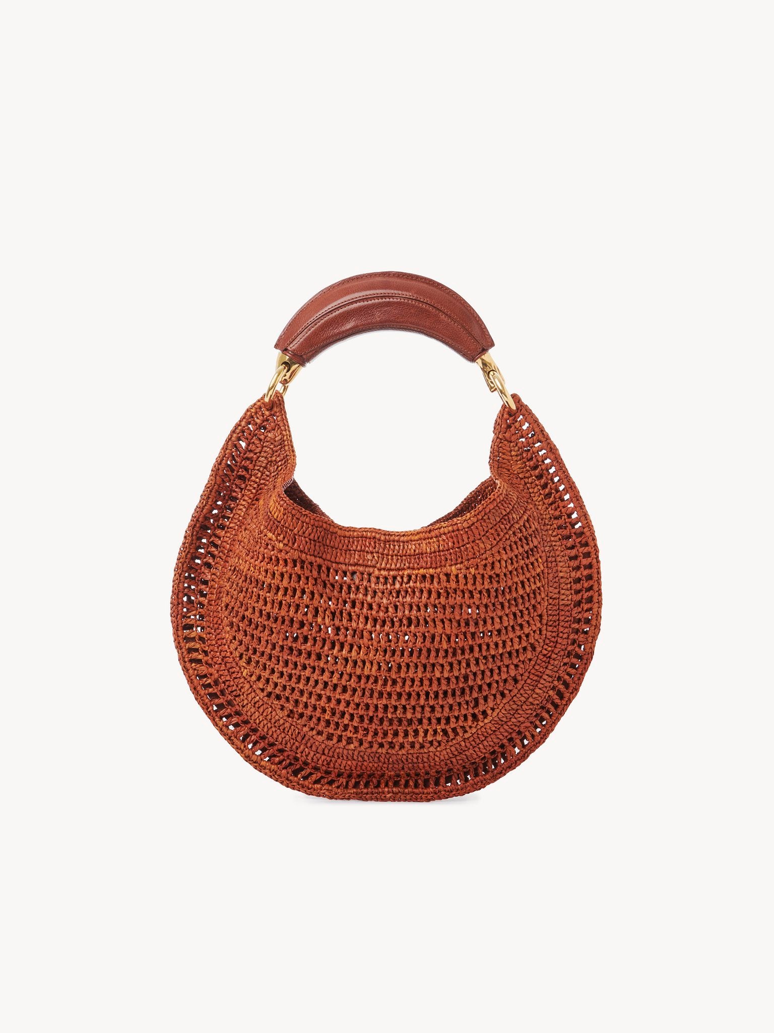 Chloé Chloé - Summer Banana hobo bag in raffia