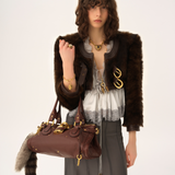 Chloé - Paddington bag in grained leather Crafty Brown