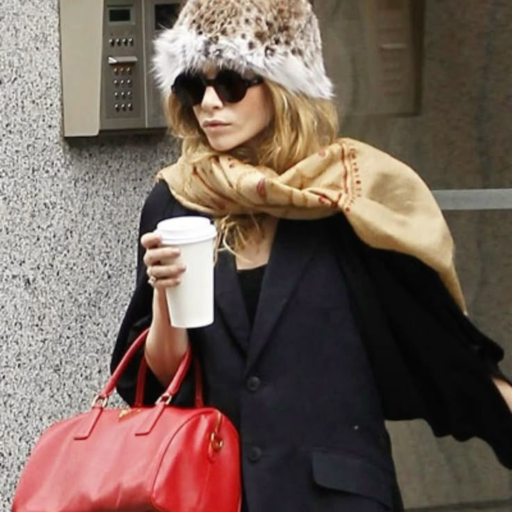 olsen style granny chic