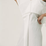 ROHE - Oranda no Kazaguruma dress | optic white