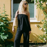 Faithfull - Ella Pant Agnes Broderie Anglaise Black