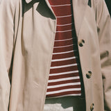 Faithfull - Lyana Top Scandi Stripe Red Cream