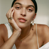 Kinn - Dare To Love Double Dome Ring Gold & Silver