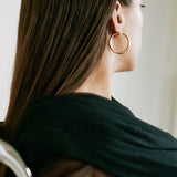 Kinn - Classic Hoop Earrings Large