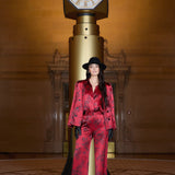 L'AGENCE - Pilar Silk Wide-Leg Pant