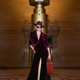 L'AGENCE - Marie Velvet Blazer