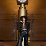 L'AGENCE - Winsome Studded Leather Jacket