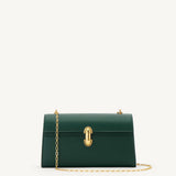 SAVETTE - Symmetry Chain Pochette in Pine Leather