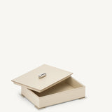 SAVETTE - Large Box in Bone Leather