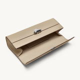 SAVETTE - Slim Symmetry Pochette in Bone Leather