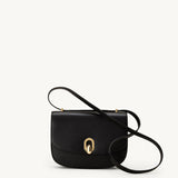SAVETTE - Tondo 22 in Black Leather / Brass