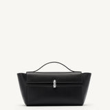 SAVETTE - Trapeze Pochette in Black Leather
