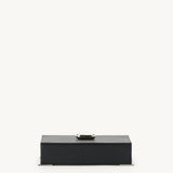 SAVETTE - Large Box in Black Leather