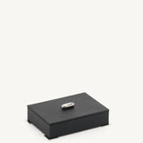 SAVETTE - Large Box in Black Leather