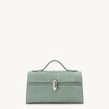 SAVETTE - Symmetry Pochette in Mist Suede