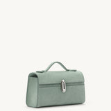 SAVETTE - Symmetry Pochette in Mist Suede