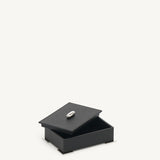 SAVETTE - Small Box in Black Leather