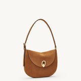 SAVETTE - Small Tondo Hobo in Saddle Suede